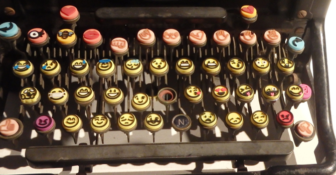 Emojis Machine à écrire